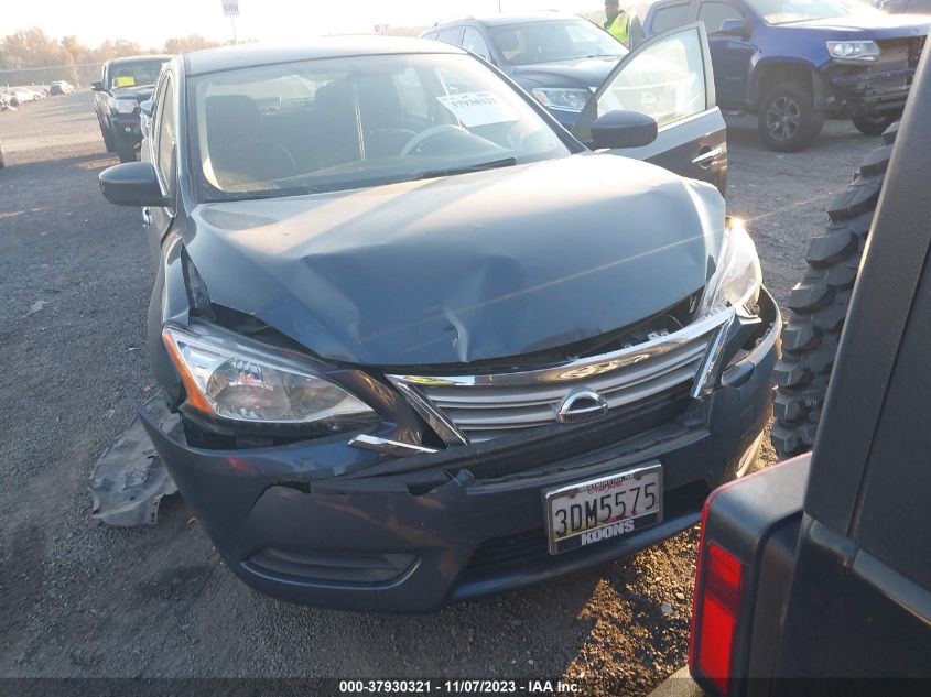2014 NISSAN SENTRA S - 3N1AB7AP2EL684534