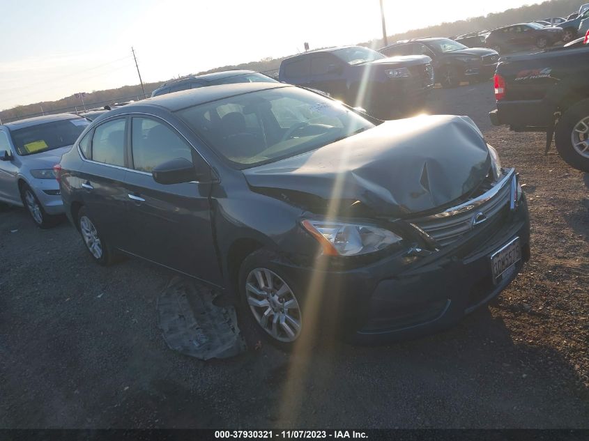 2014 NISSAN SENTRA S - 3N1AB7AP2EL684534