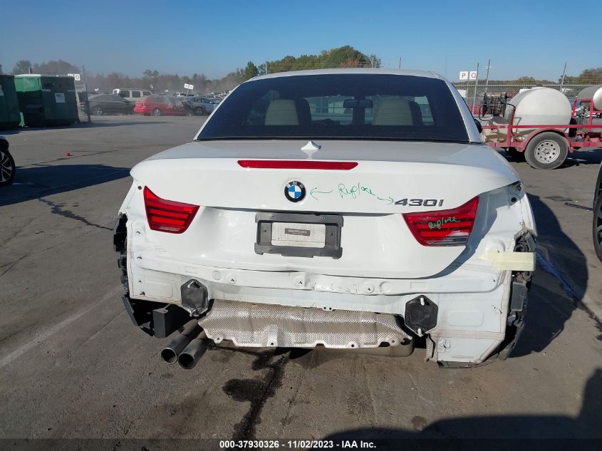 2018 BMW 4 SERIES 430I WBA4Z1C5XJEC58583