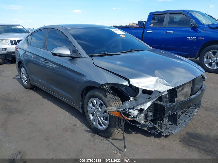 VIN KMHD74LF3HU121772 2017 HYUNDAI ELANTRA SE