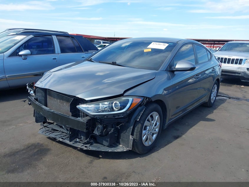 VIN KMHD74LF3HU121772 2017 HYUNDAI ELANTRA SE