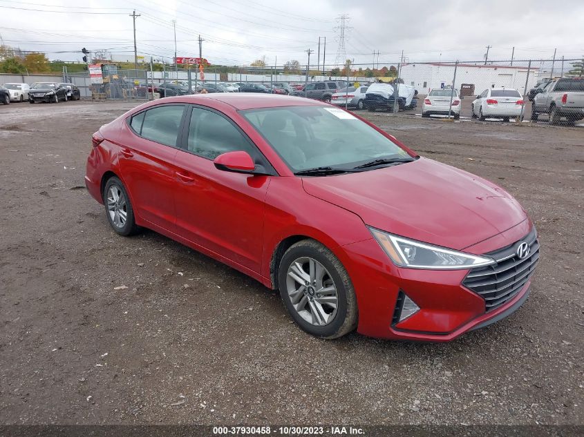 2019 HYUNDAI ELANTRA SEL - KMHD84LF3KU855252