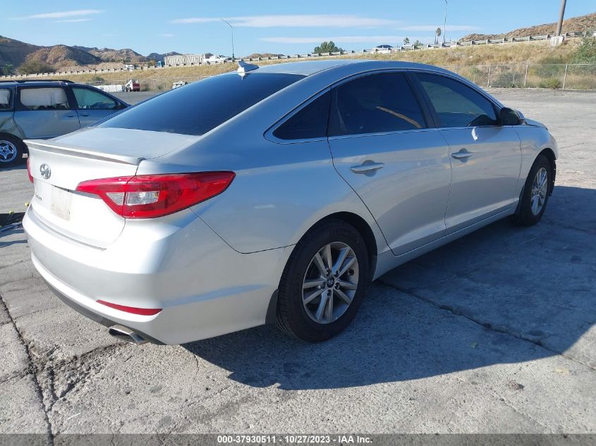 2016 HYUNDAI SONATA 2.4L SE - 5NPE24AF1GH294726