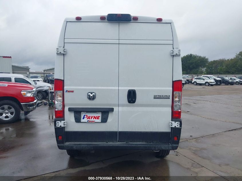 2023 RAM PROMASTER 2500 HIGH ROOF 159" WB 3C6LRVDG0PE503821