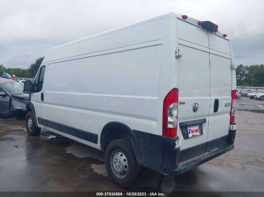 2023 RAM PROMASTER 2500 HIGH ROOF 159" WB 3C6LRVDG0PE503821