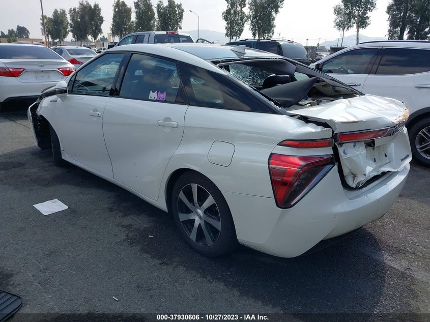 VIN JTDBVRBD6HA003635 2017 TOYOTA MIRAI