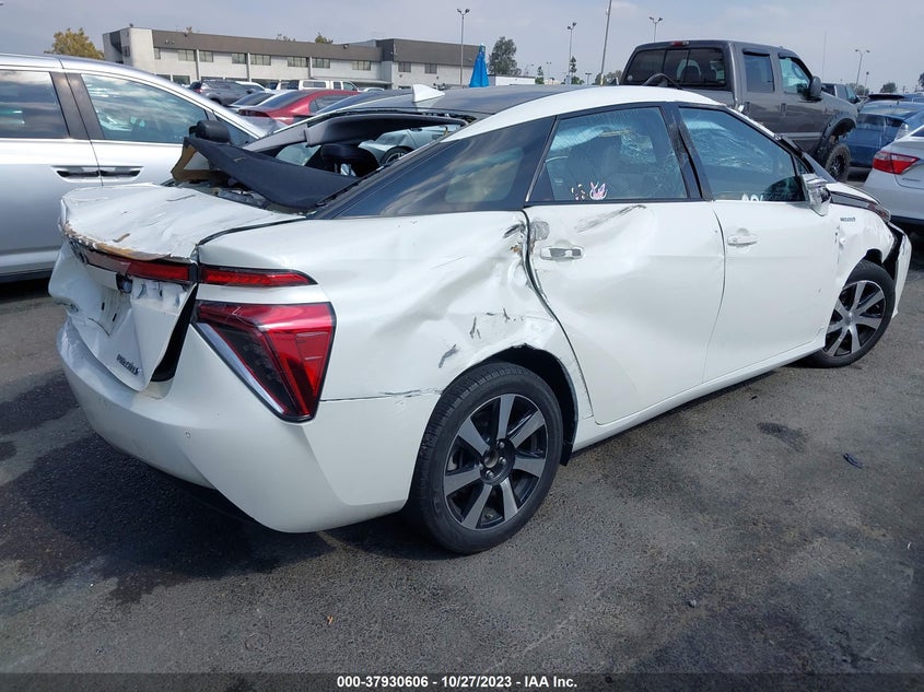 VIN JTDBVRBD6HA003635 2017 TOYOTA MIRAI