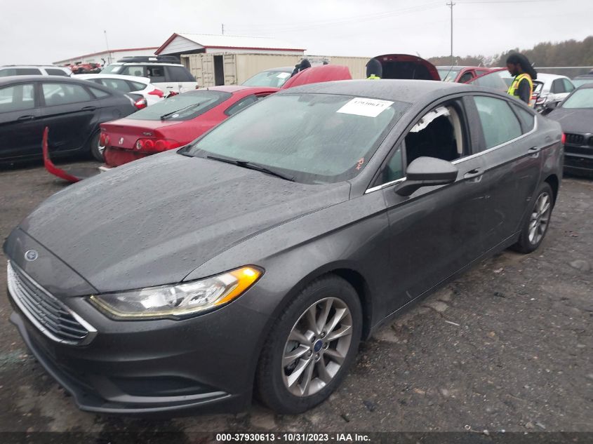 2017 FORD FUSION SE - 3FA6P0H75HR150467