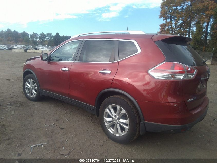 2015 NISSAN ROGUE SV - KNMAT2MV0FP555866