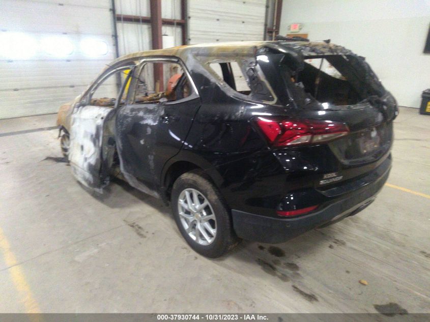 2022 CHEVROLET EQUINOX LT - 3GNAXUEV7NL254396
