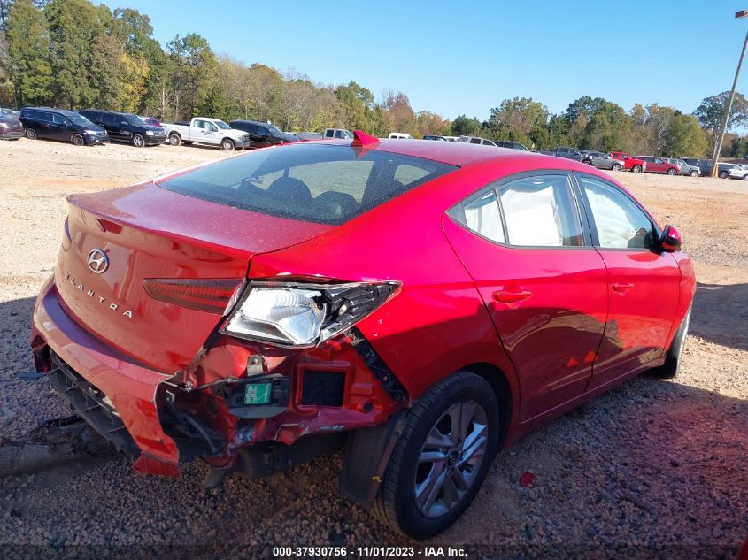 VIN 5NPD84LF1LH574082 2020 HYUNDAI ELANTRA SEL