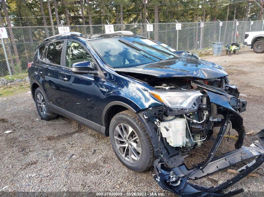 JTMRJREV7HD086313 TOYOTA RAV4 HYBRID XLE/LE PLUS 2017