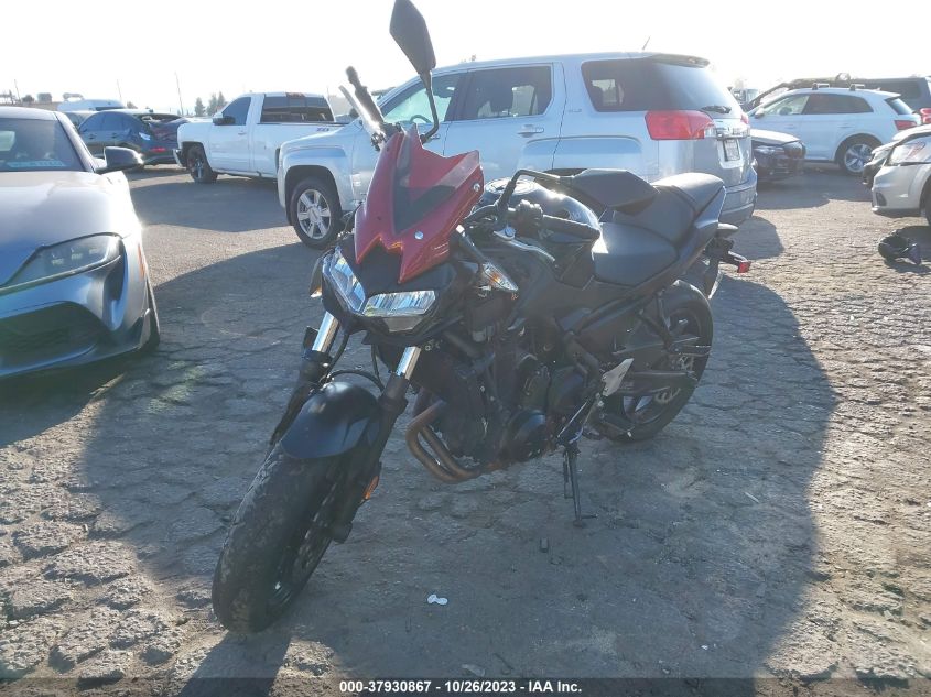 VIN ML5EREK10LDA13307 2020 KAWASAKI ER650 K