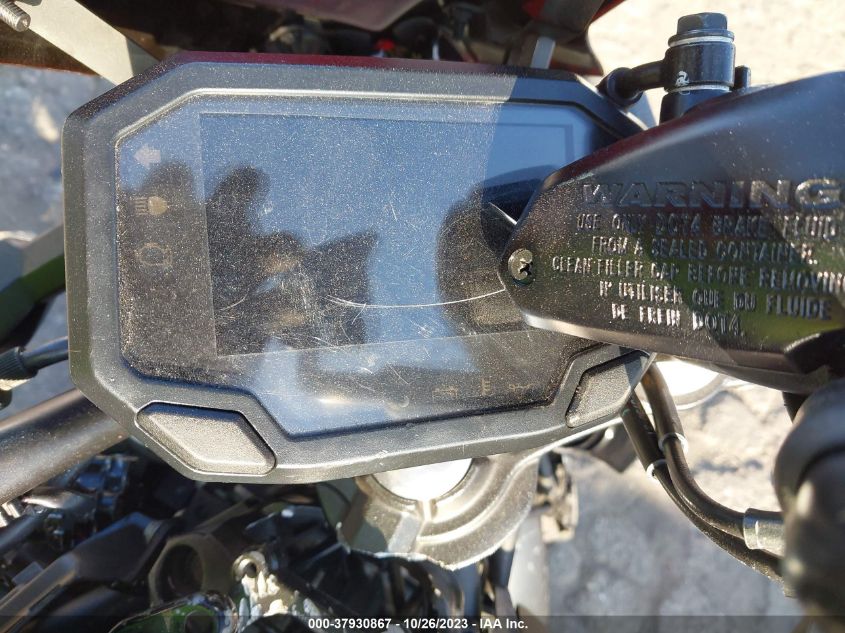 VIN ML5EREK10LDA13307 2020 KAWASAKI ER650 K