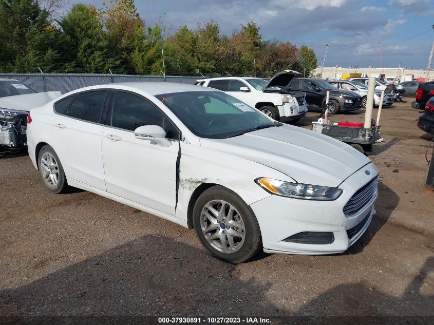 2015 FORD FUSION SE - 1FA6P0HD1F5125345