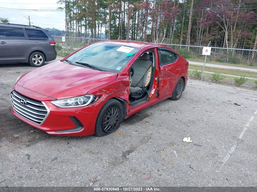 VIN 5NPD74LF6HH183682 2017 HYUNDAI ELANTRA SE