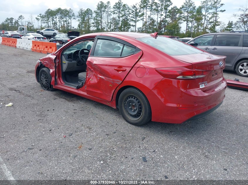 VIN 5NPD74LF6HH183682 2017 HYUNDAI ELANTRA SE