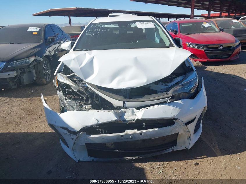 2019 TOYOTA COROLLA L/LE/XLE/SE/XSE - 2T1BURHE4KC231753