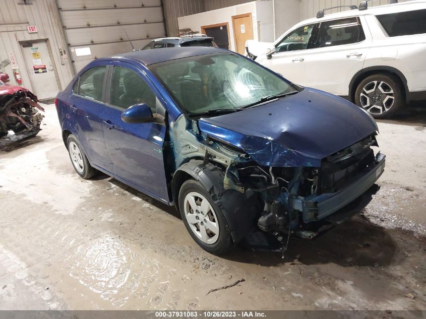 2013 CHEVROLET SONIC LS - 1G1JA5SG5D4217639