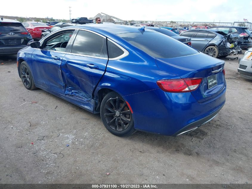 2015 CHRYSLER 200 C - 1C3CCCCGXFN519507