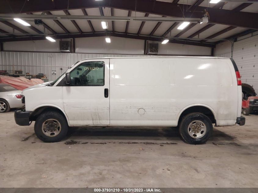 2013 CHEVROLET EXPRESS CARGO VAN 1GCWGFCAXD1139968
