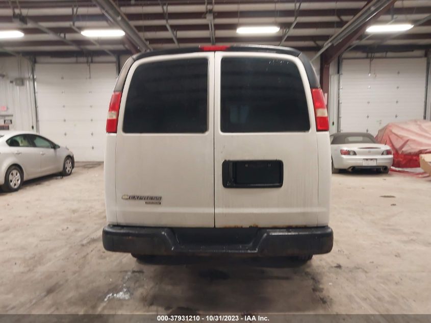 2013 CHEVROLET EXPRESS CARGO VAN 1GCWGFCAXD1139968
