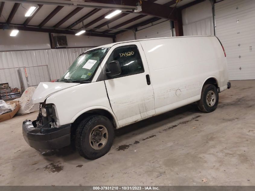 2013 CHEVROLET EXPRESS CARGO VAN 1GCWGFCAXD1139968