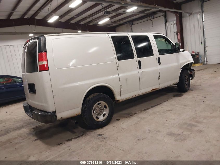 2013 CHEVROLET EXPRESS CARGO VAN 1GCWGFCAXD1139968