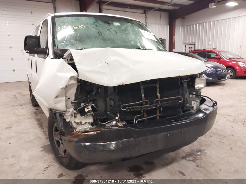 2013 CHEVROLET EXPRESS CARGO VAN 1GCWGFCAXD1139968