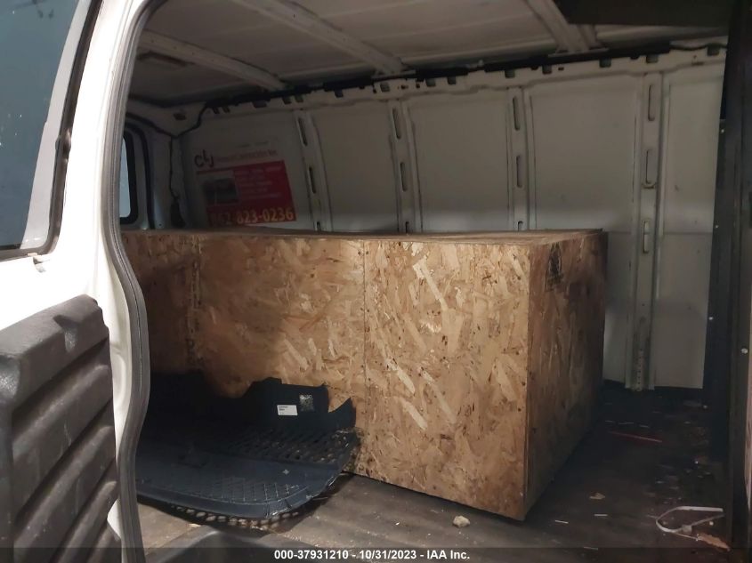 2013 CHEVROLET EXPRESS CARGO VAN 1GCWGFCAXD1139968