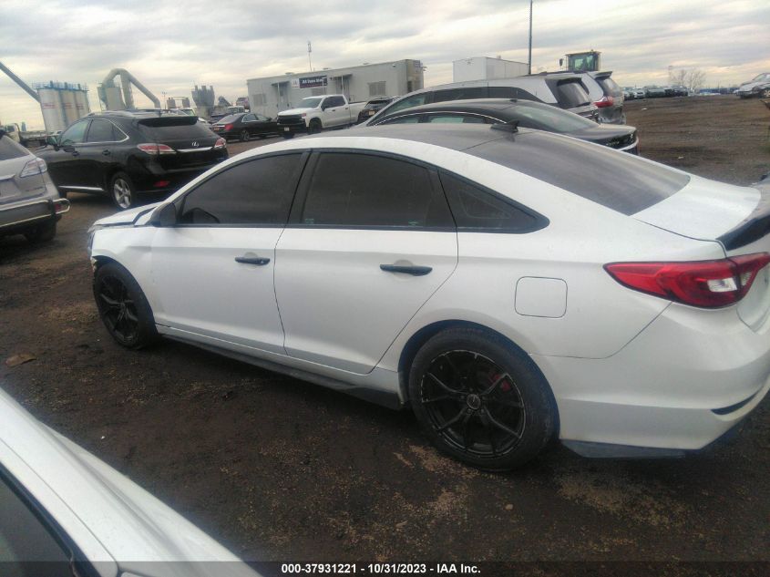 2015 HYUNDAI SONATA 2.4L SE - 5NPE24AF7FH030988