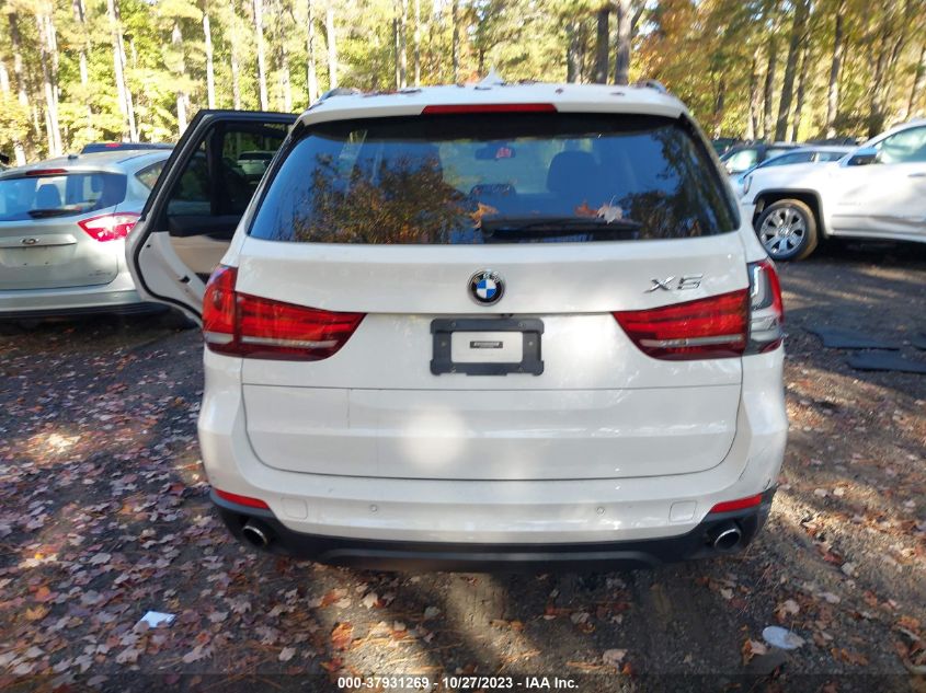2016 BMW X5 XDRIVE35I - 5UXKR0C57G0S86816