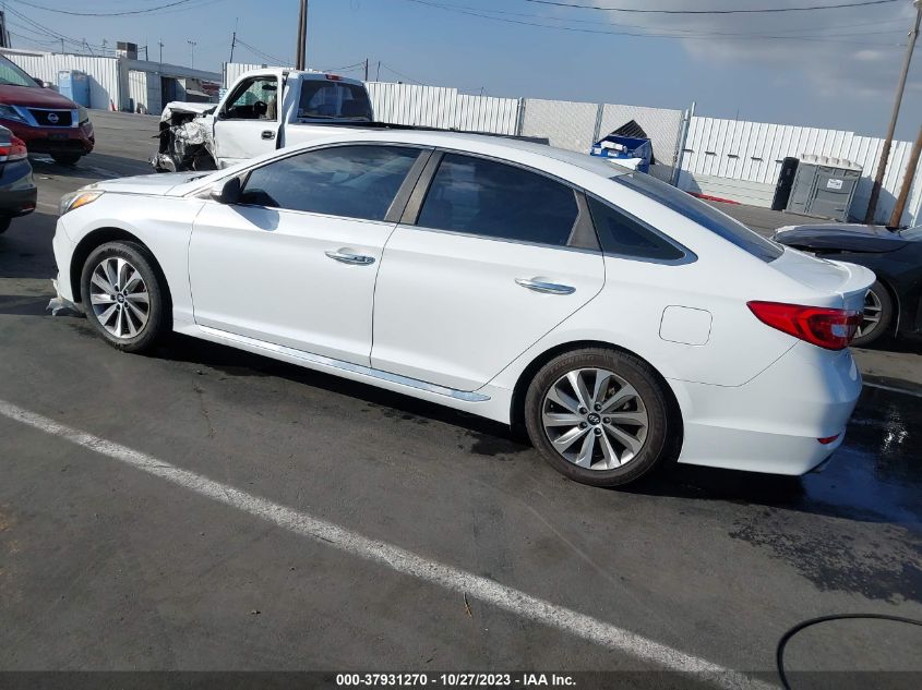 2016 HYUNDAI SONATA 2.4L SPORT - 5NPE34AF9GH277623