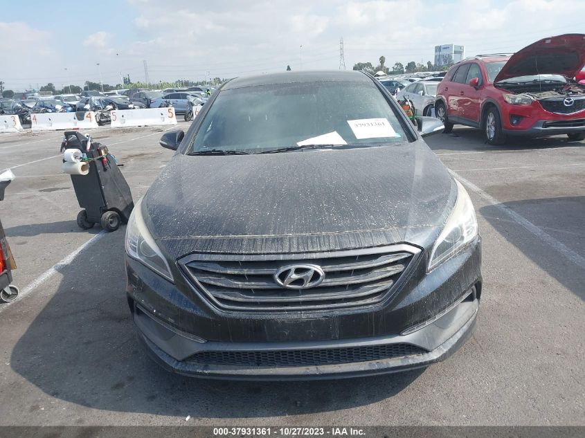 2015 HYUNDAI SONATA 2.0T SPORT - 5NPE34AB9FH053280