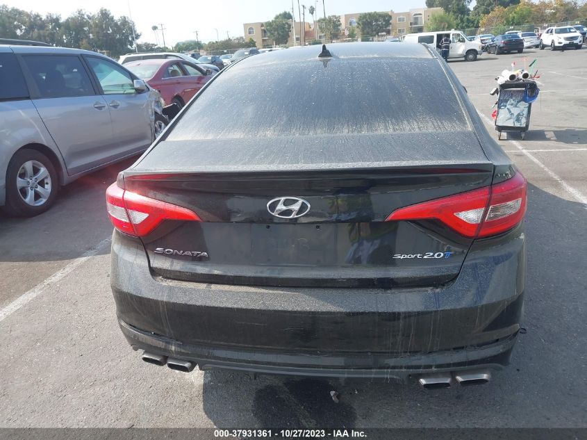 2015 HYUNDAI SONATA 2.0T SPORT - 5NPE34AB9FH053280