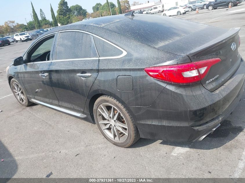 2015 HYUNDAI SONATA 2.0T SPORT - 5NPE34AB9FH053280