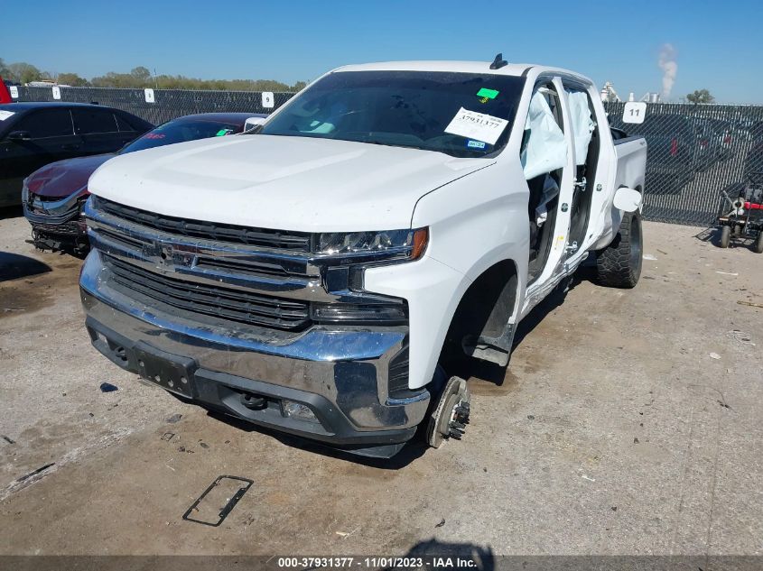 2021 CHEVROLET SILVERADO 1500 LT - 3GCUYDED3MG366484