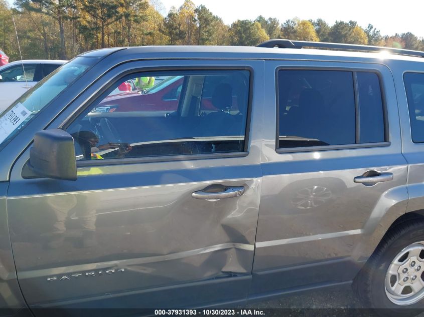 2014 JEEP PATRIOT SPORT/ALTITUDE - 1C4NJPBAXED552218