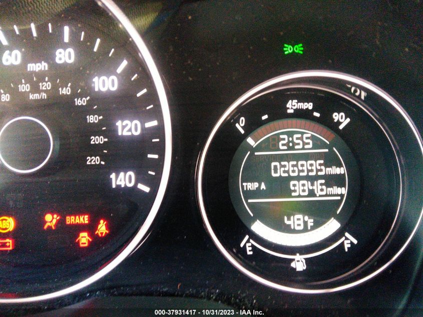 2016 HONDA HR-V EX-L W/NAVI - 3CZRU6H71GM700594