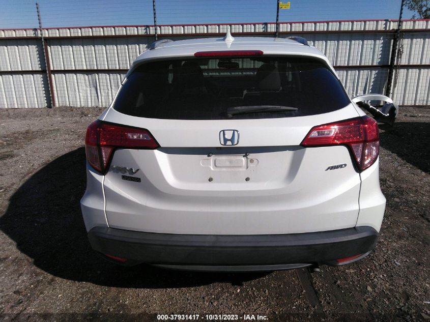 2016 HONDA HR-V EX-L W/NAVI - 3CZRU6H71GM700594