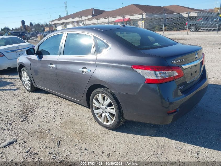 2013 NISSAN SENTRA SL - 3N1AB7AP1DL613520