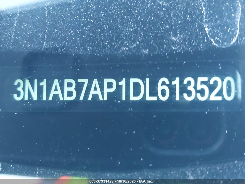 2013 NISSAN SENTRA SL - 3N1AB7AP1DL613520