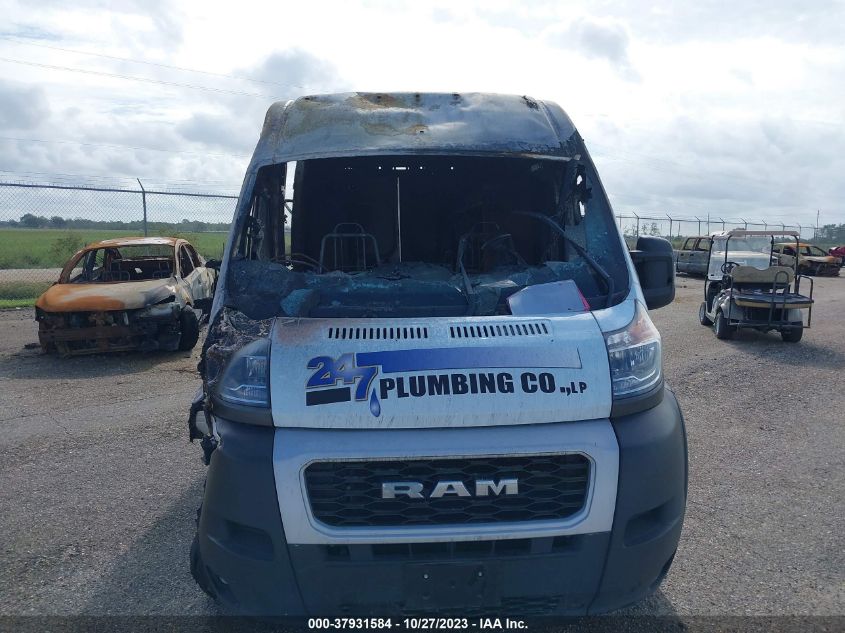 2022 RAM PROMASTER 3500 CARGO VAN HIGH ROOF 159" WB EXT - 3C6MRVJG5NE104487