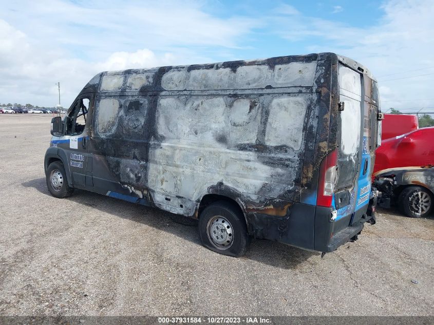 2022 RAM PROMASTER 3500 CARGO VAN HIGH ROOF 159" WB EXT - 3C6MRVJG5NE104487