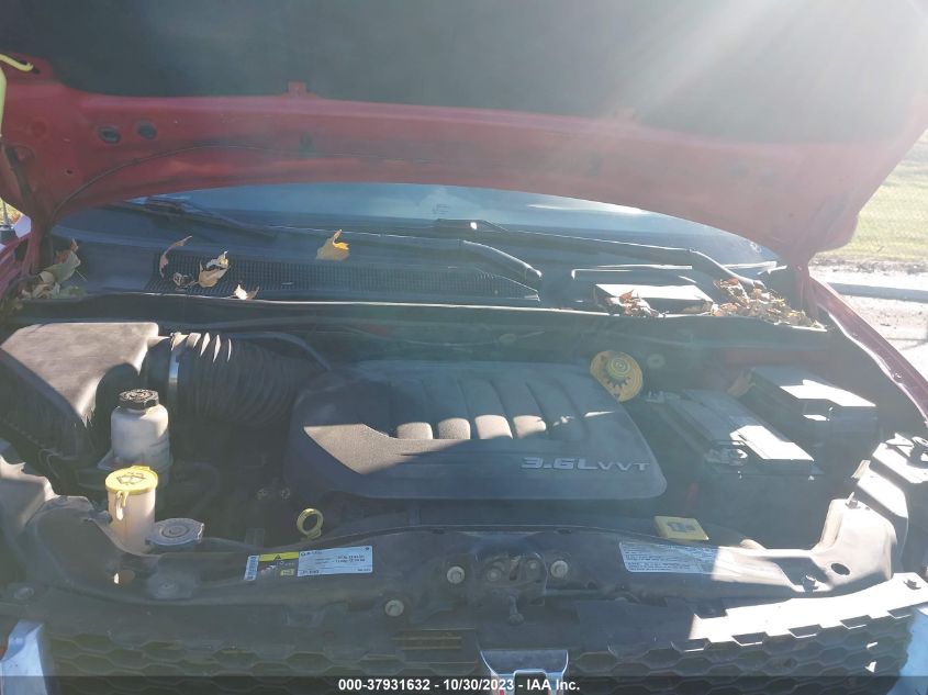 2013 DODGE GRAND CARAVAN SXT - 2C4RDGCGXDR738655