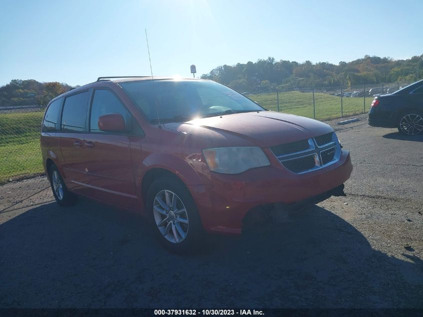 2013 DODGE GRAND CARAVAN SXT - 2C4RDGCGXDR738655