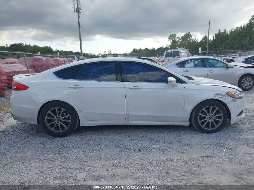 2017 FORD FUSION SE - 3FA6P0HD0HR145473