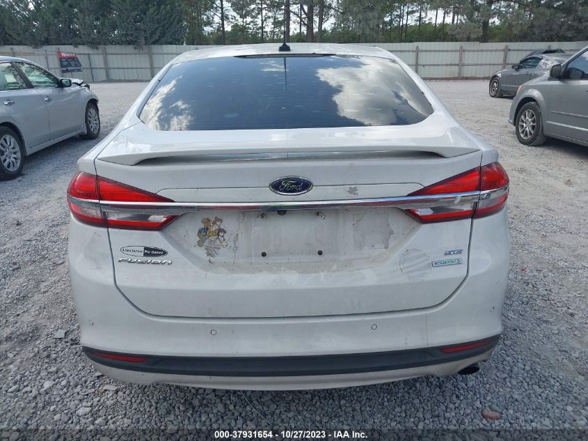 2017 FORD FUSION SE - 3FA6P0HD0HR145473