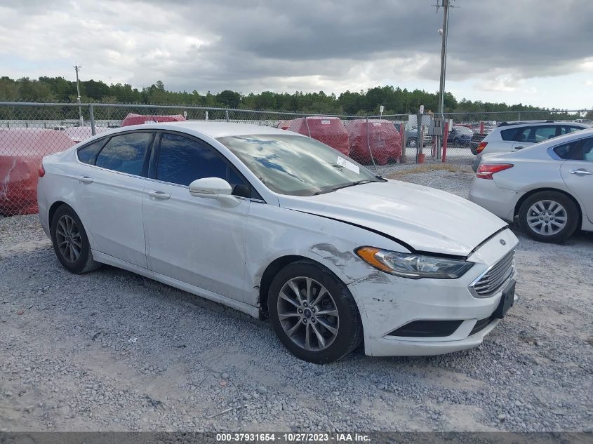 2017 FORD FUSION SE - 3FA6P0HD0HR145473