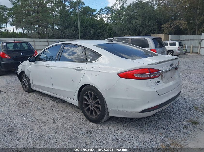 2017 FORD FUSION SE - 3FA6P0HD0HR145473